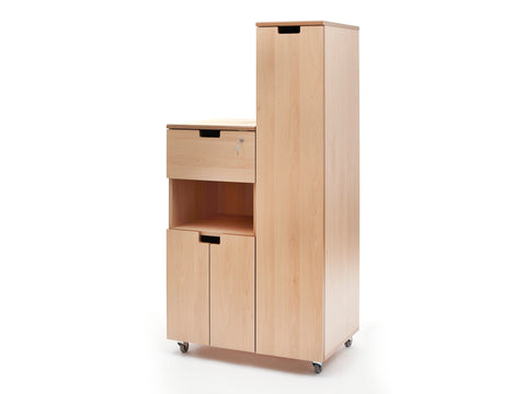 NHS Bedside Cabinet 06 & Wardrobe 08