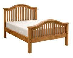 Tulip Solid Oak Bed
