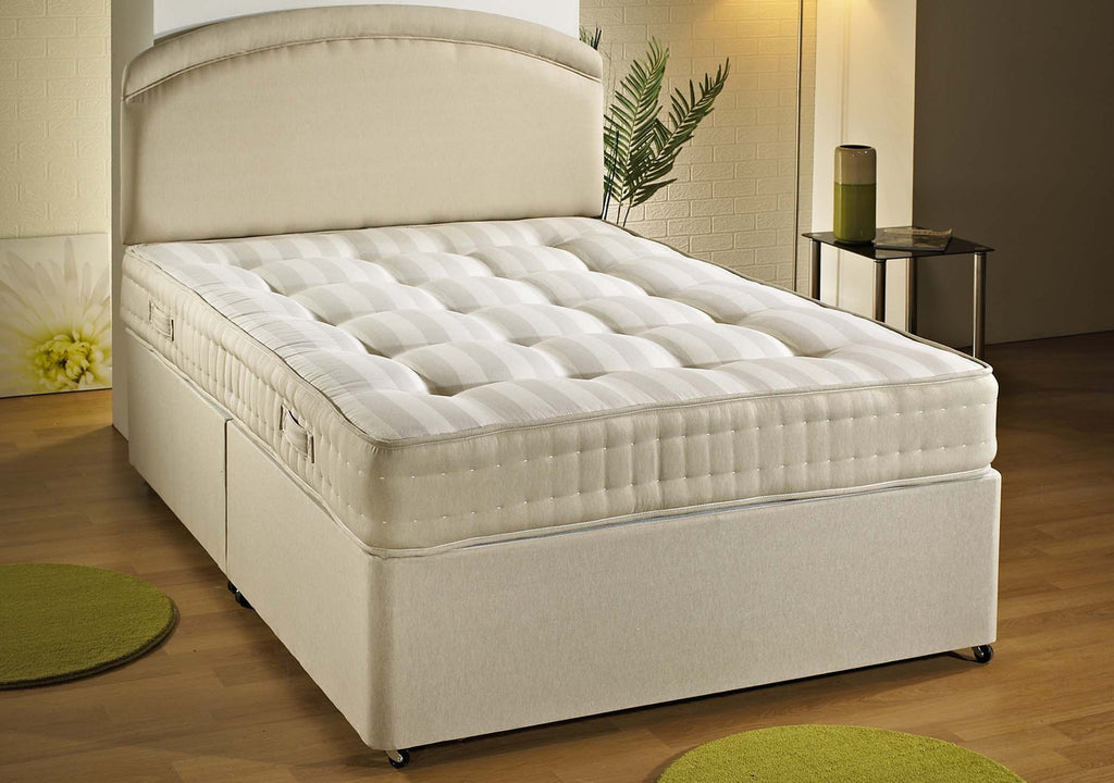 Open Coil Tufted Divan Set - Basic Base