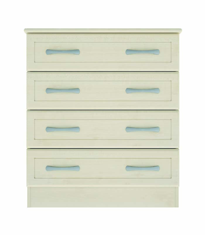 Roma 4 Drawer Wide Chest