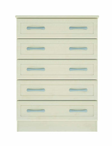 Roma 5 Drawer Wide Chest