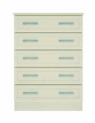 Roma 5 Drawer Wide Chest