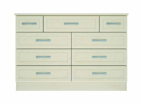 Roma 9 Drawer Wide Chest