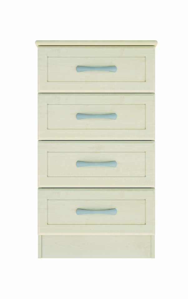 Roma Bedside 4 Drawer