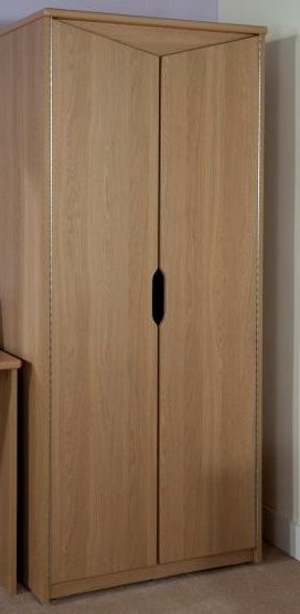 Robust Anti Ligature Double Wardrobe