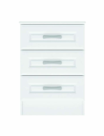 Turin Bedside 3 Drawer