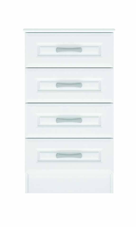 Turin Bedside 4 Drawer