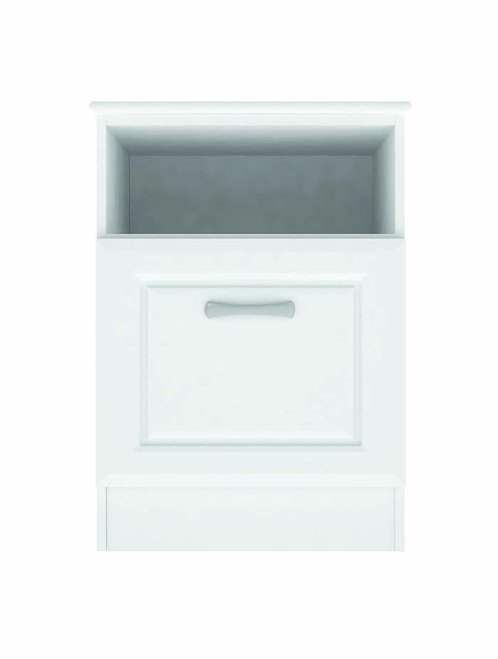 Turin Bedside with cupboard & shelf
