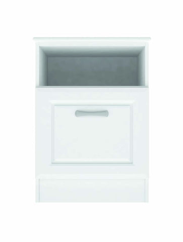 Turin Bedside with cupboard & shelf