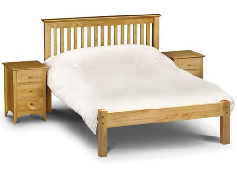 Barcelona Pine Low Foot End Bed