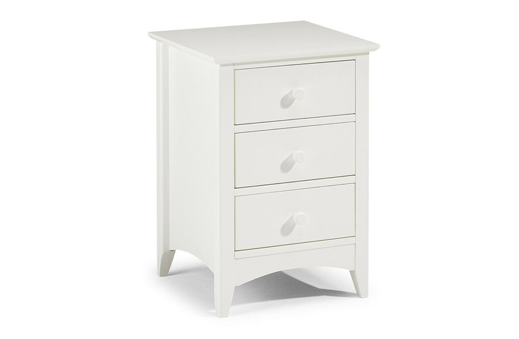 Cameo 3 Drawer Bedside