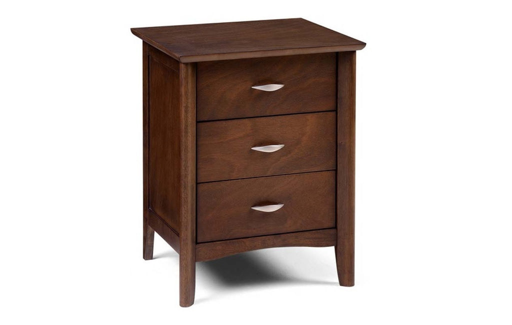 Minuet 3 Drawer Bedside