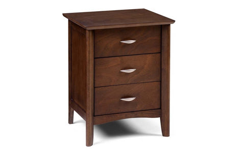 Minuet 3 Drawer Bedside