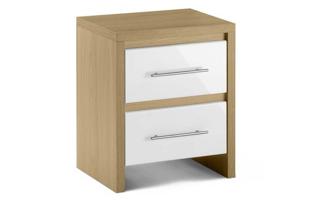 Stockholm 2 Drawer Bedside