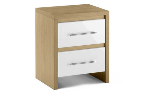 Stockholm 2 Drawer Bedside