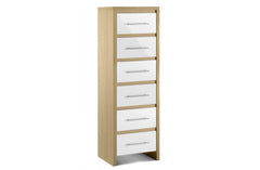 Stockholm 6 Drawer Narrow Chest