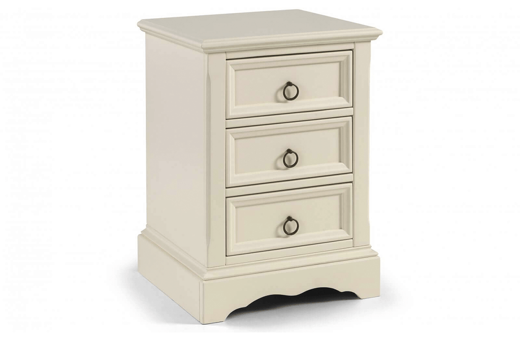 La Rochelle 3 Drawer Bedside