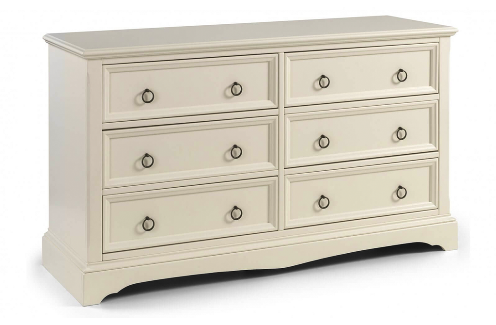 La Rochelle 6 Drawer Wide Chest