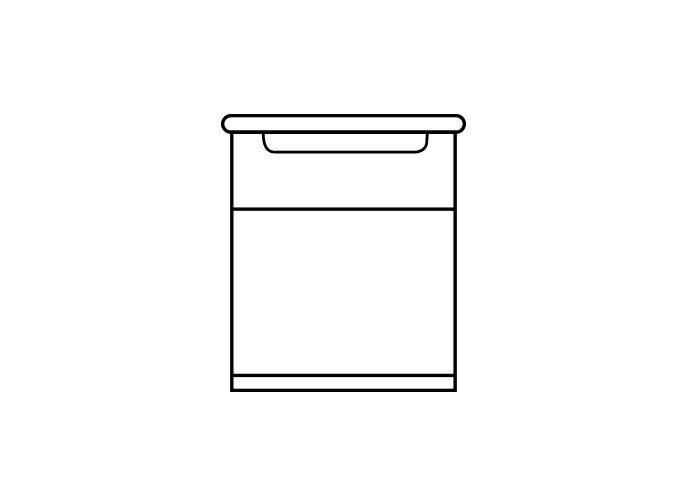Robust 1 Drawer Bedside